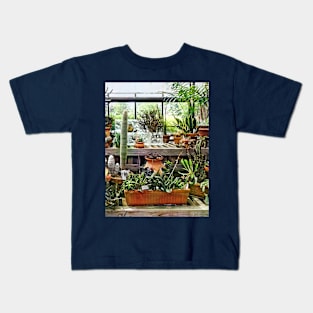 Cactus in Greenhouse Kids T-Shirt